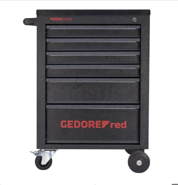 GEDORE red R20152006 - Carro de taller MECHANIC 6 cajones, negro