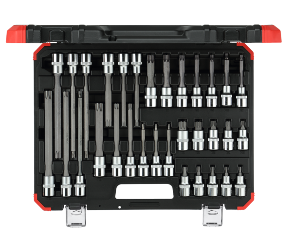 Vasos destornilladores Gedore 1/2 TORX, 32 piezas