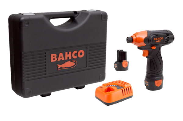 Maletín con atornillador de impacto inalámbrico de 1/4" 12V. Bahco - Imagen 2