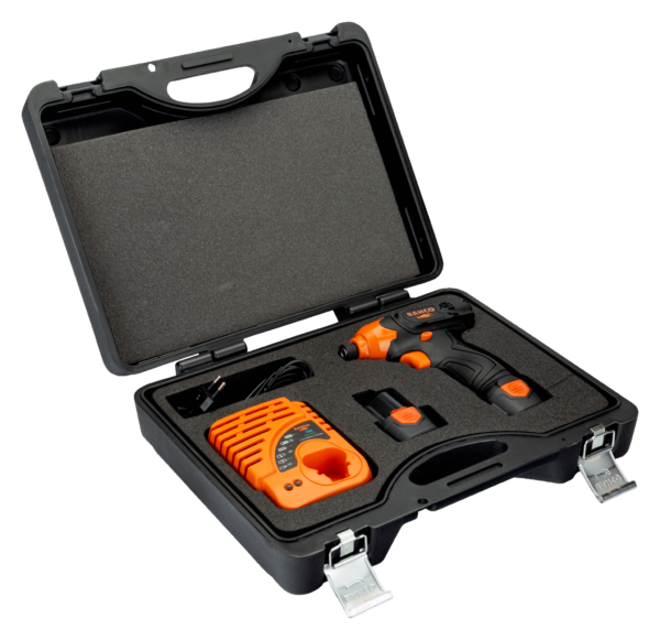Maletín con atornillador de impacto inalámbrico de 1/4" 12V. Bahco - Imagen 3