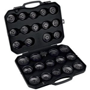 Juego de 28 llaves de filtro de cazoleta Bahco