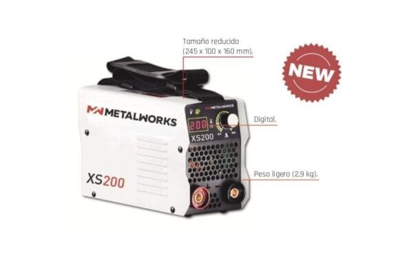 Soldadora inverter MetalWorks XS200