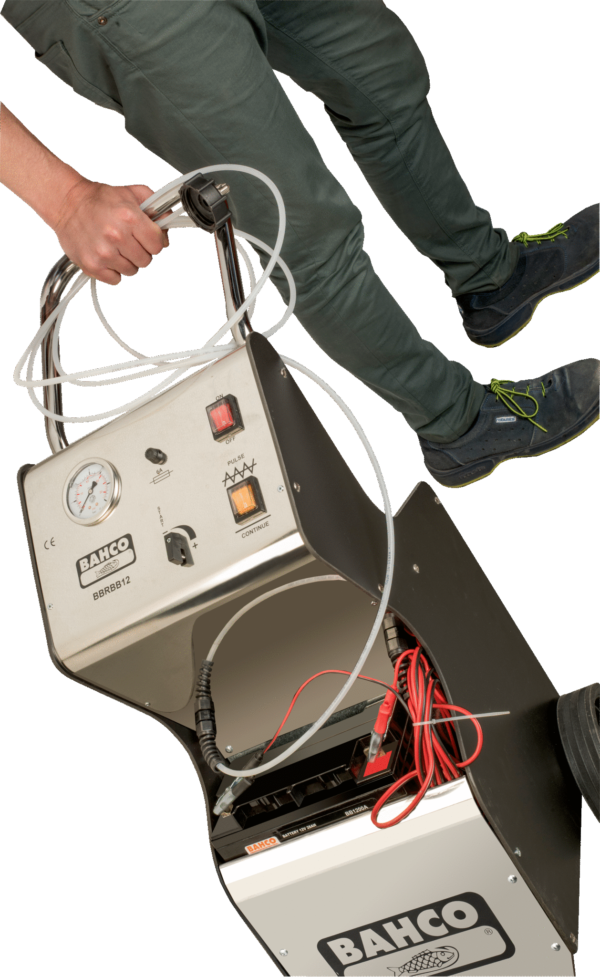 Purgador de frenos eléctrico 12 V Bahco - Imagen 3