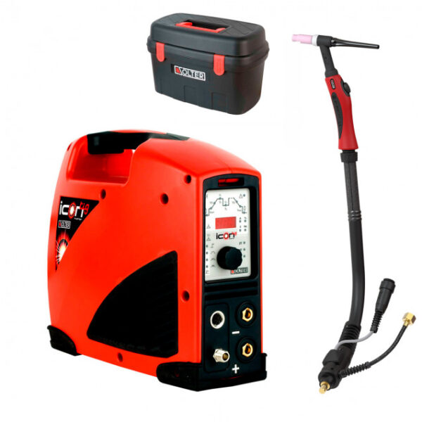 KIT soldador Solter  ICONTIG 1990 HF PULSE + maleta XL