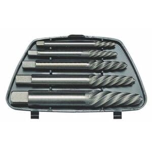 Juego de extractores de tornillos Tengtools, 5 Piezas