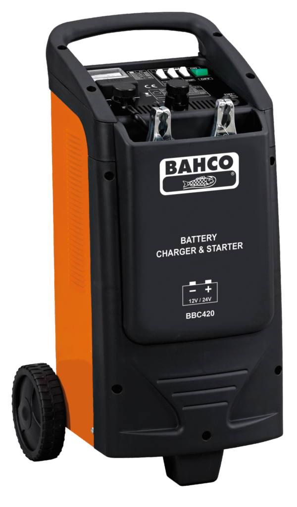 Cargador-arrancador de baterías de coche 12/24V Bahco - Imagen 2