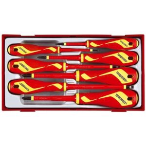 Juego de 7 Destornilladores Aislados Tengtools