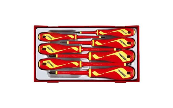 Juego de 7 Destornilladores Aislados Tengtools