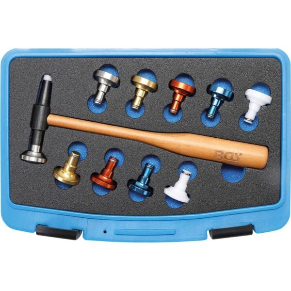 Juego de martillos de cabeza intercambiable 11 piezas BGS